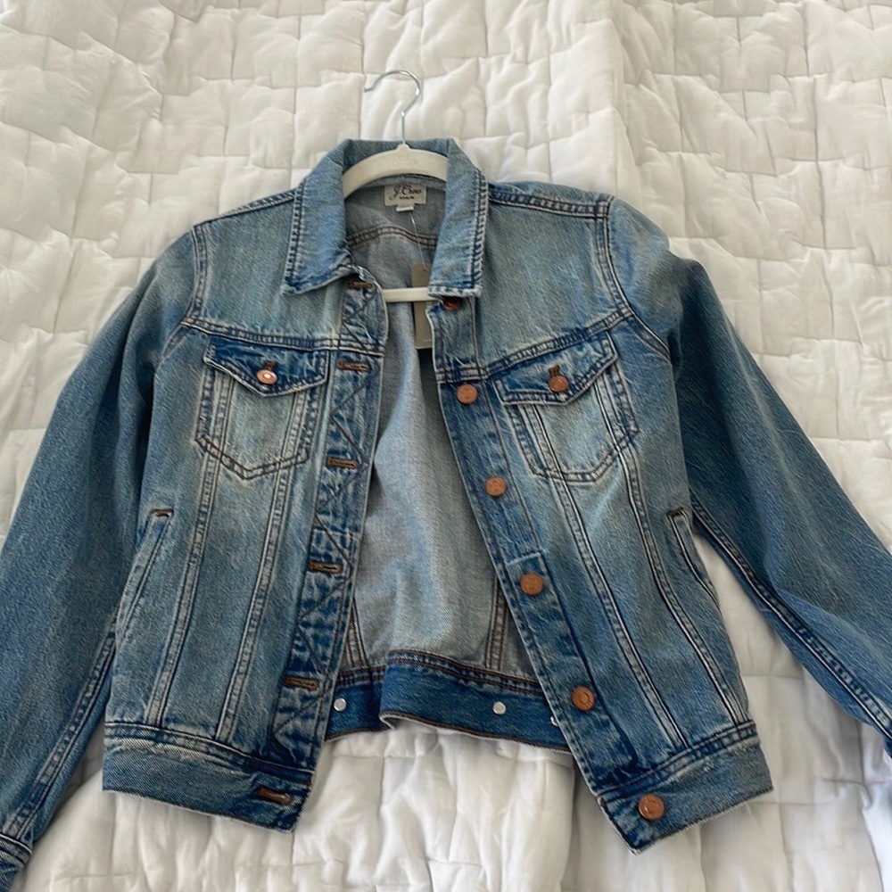 NWT J Crew Jean Jacket